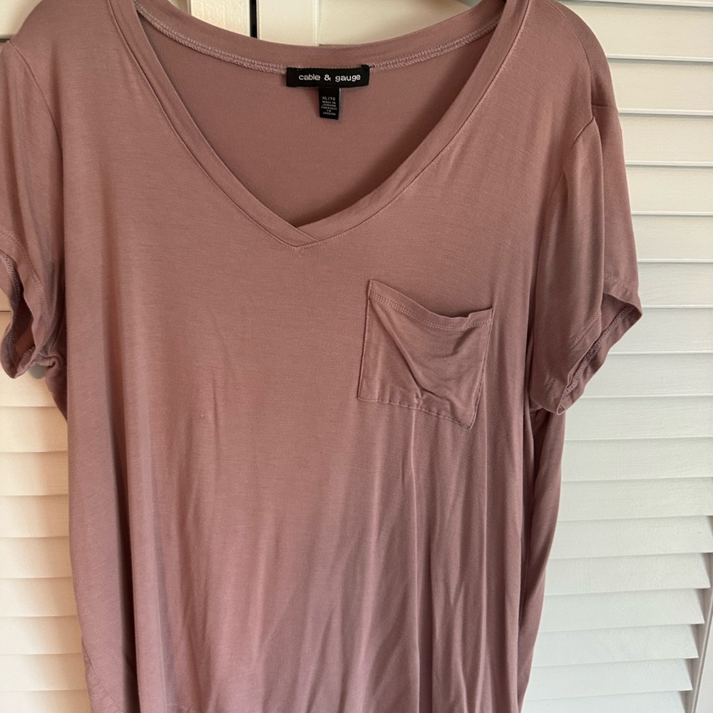 Mauve Short Sleeve Tee